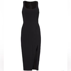 JAYGODFREY Black Midi Dress